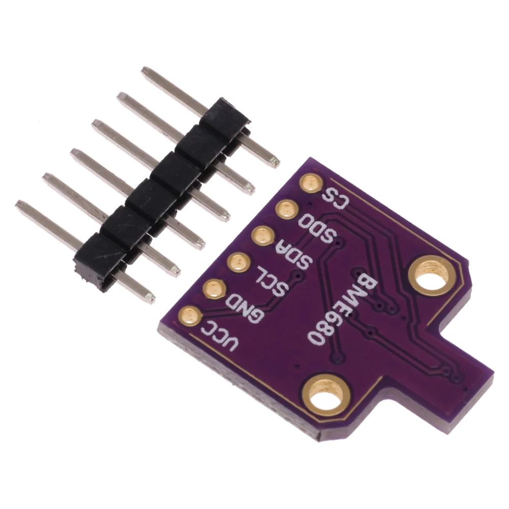 Imagem -03 - Temperatura Digital Umidade Pressão Sensor Cjmcu680 High Altitude Módulo Desenvolvimento Board Bme680