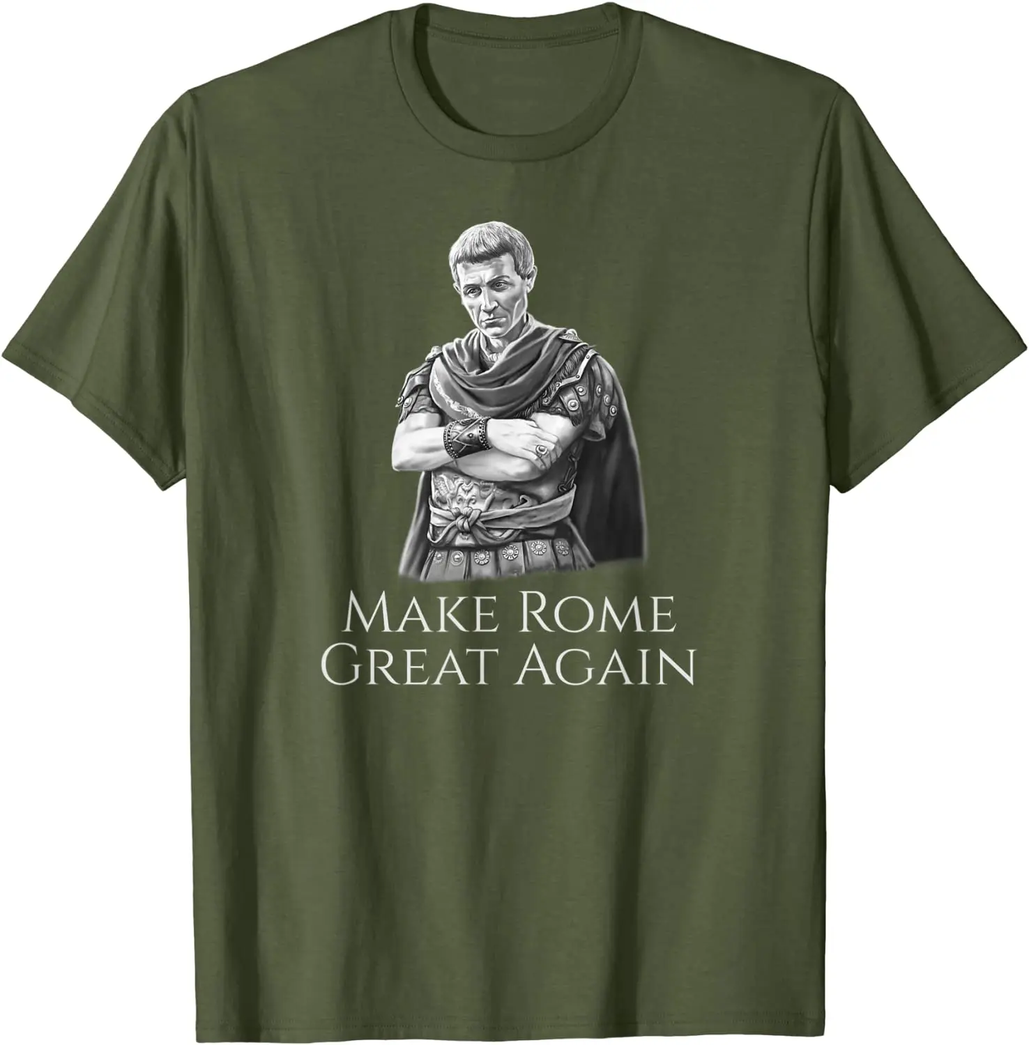 Gaius Julius Caesar Make Rome Great Again. Roman History T-Shirt. Summer Cotton O-Neck Short Sleeve Mens T Shirt New S-3XL