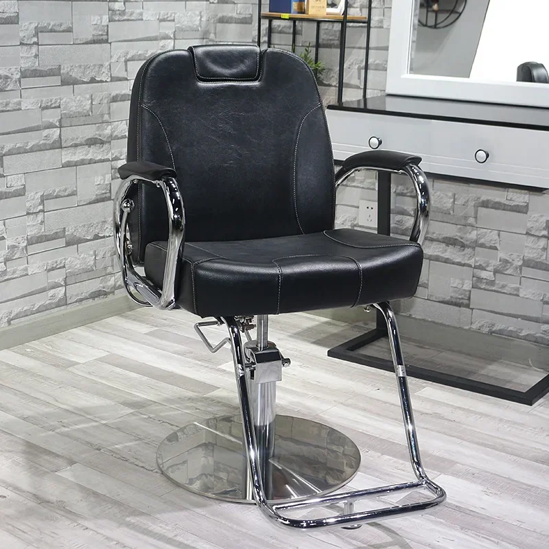 

Customized manufacturer direct sales Japanese style minimalist hair salon chairs, vintage hair salon chairs, Yalong hair