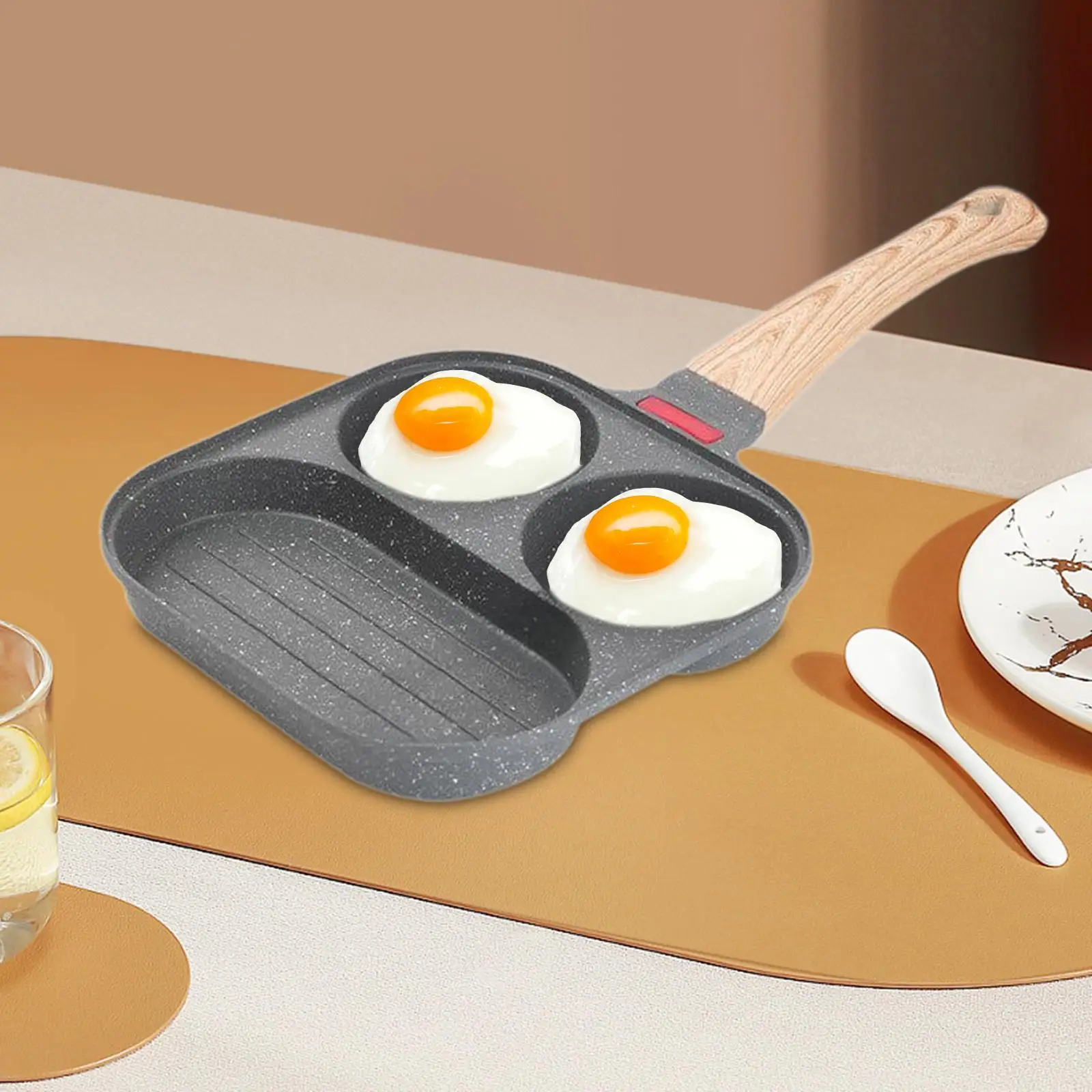 

Breakfast Egg Frying Pan Omelette Pan Grill Frying Pan Multifunctional Fried Egg
