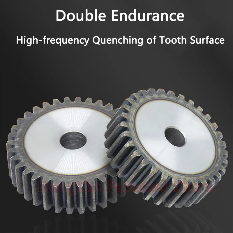 شقة والعتاد 4M وزارة الدفاع حفز والعتاد 10/11/12/13/14/15/16/17/18/19/20 الأسنان 45 الصلب ترس المحرك أسطواني والعتاد عملية ثقب التبريد