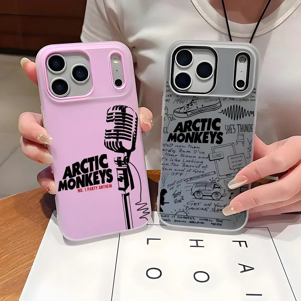 Singer Cool A-Arctic Monkeys Phone Case For IPhone 17 16 15 14 13 12 11 Pro Max Plus Mini Case Clear Jelly Shockproof Soft Cover