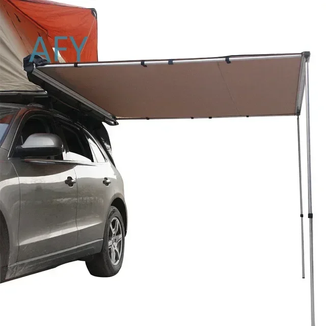 Car Side Awning for 4WD Offroad Vehicles for Outdoor Camping Roof Rack Mount Portable Shade Canopy for SUV Truck Van RV