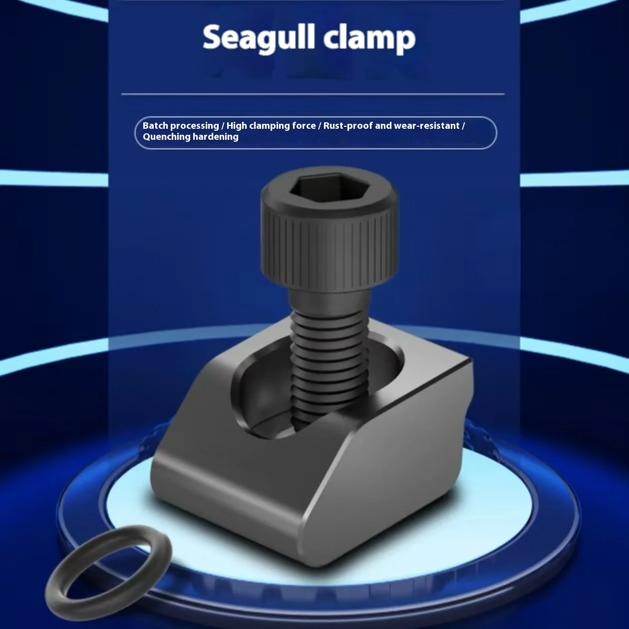 

M8 M10 M12 CNC OK fixture fixed small clamping block processing center multi-station batch production high quality 1 PCS