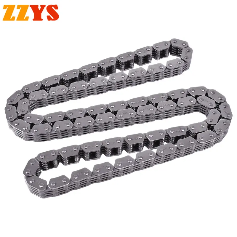 124L 124Link Motorcycle Engine Cam Camshaft Timing Chain For SUZUKI ATV LT-A500F QuadMaster 4x4 Auto LT-A500 LTA500 LTA LT-A 500