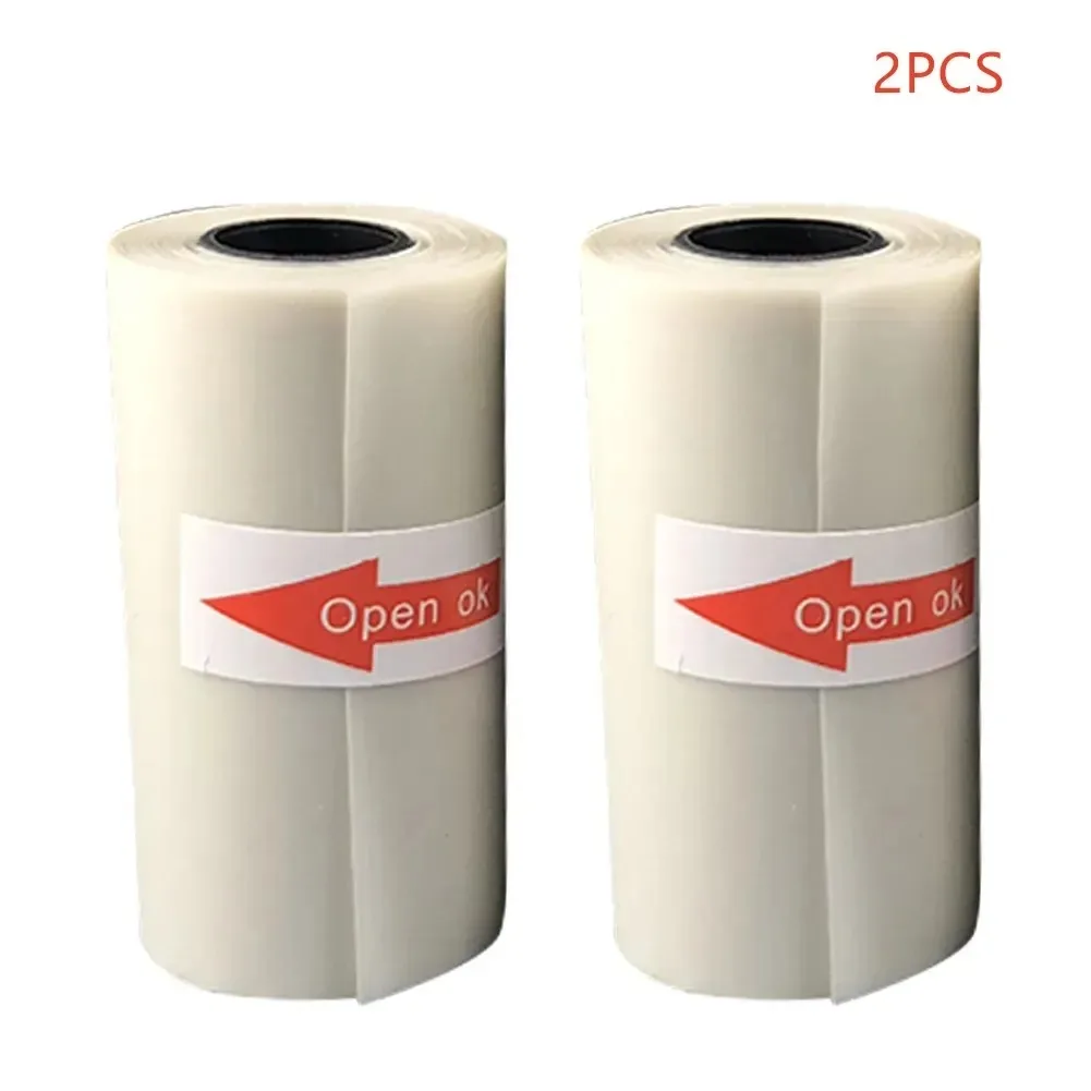 Self Adhesive Printable Sticker Paper Roll Direct Thermal Paper Semi-Transparent Print Paper For PAPERANG Machine P1/P1S 57*30mm