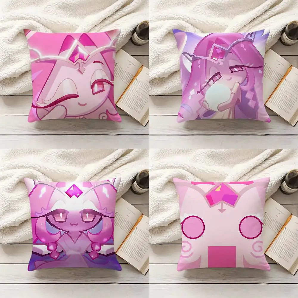 

E-Eternal Sugar C-Cookie Pillow Cover Sofa Cushion Cover Home Room Decoration Children Gift