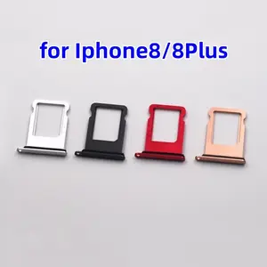 Bilashmart SIM Card tray Iphone8 8Plus slot drawer Holder drawer chip card tray Sim Reader Socket Iphone8Plus A1906 A1898