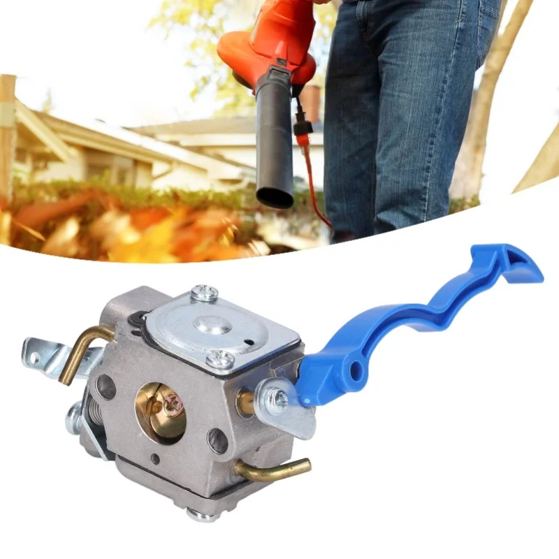 Carburetor Replacement Kit With Air Filter For Husqvarna 125B 125BVX 125BX Blower Lawn Mower