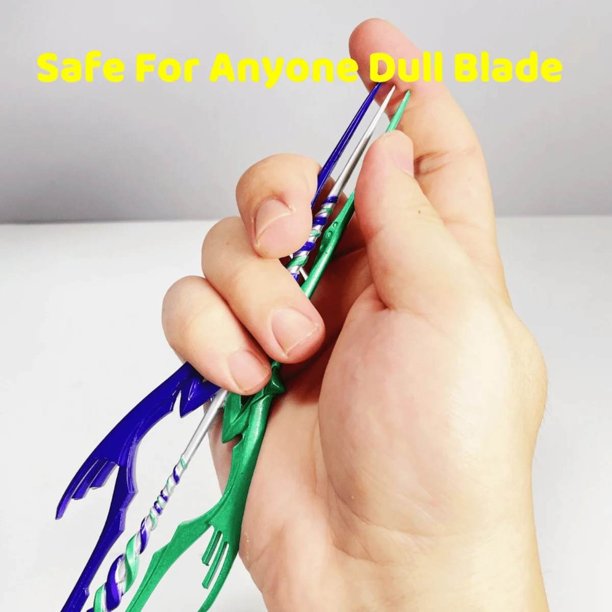 Espada Katana de Metal Eva Cassius Longinus de 8,6 pulgadas, Katana japonesa Original, sable samurái, cuchillo Ninja, accesorios de Cosplay, juguete de utilería