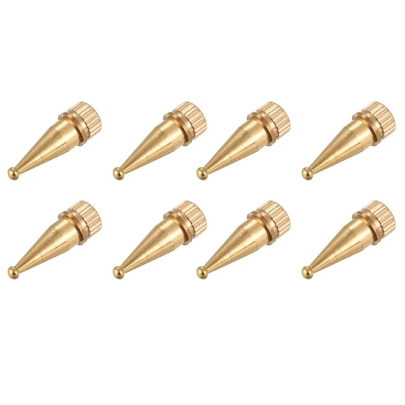 

Speaker Spikes For Hi-Fi Feet, Speaker Stands, Copper M8 Thread,36.2Mm(H) 8Pcs