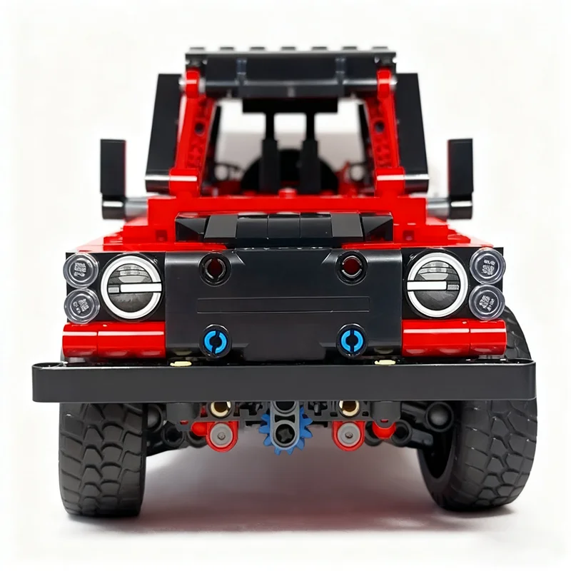 656 stücke MOC Land Rover Defender Technische Modell Bausteine Architektur Weihnachten Geschenke Montieren Spielzeug Idee Bildung Kinder
