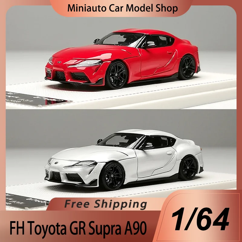

New In Stock Fh 1:64 Toyota Gr Supra A90 Alloy Miniature Diecast Model Toyota Supra Sports Limited Ornaments Toys Gift