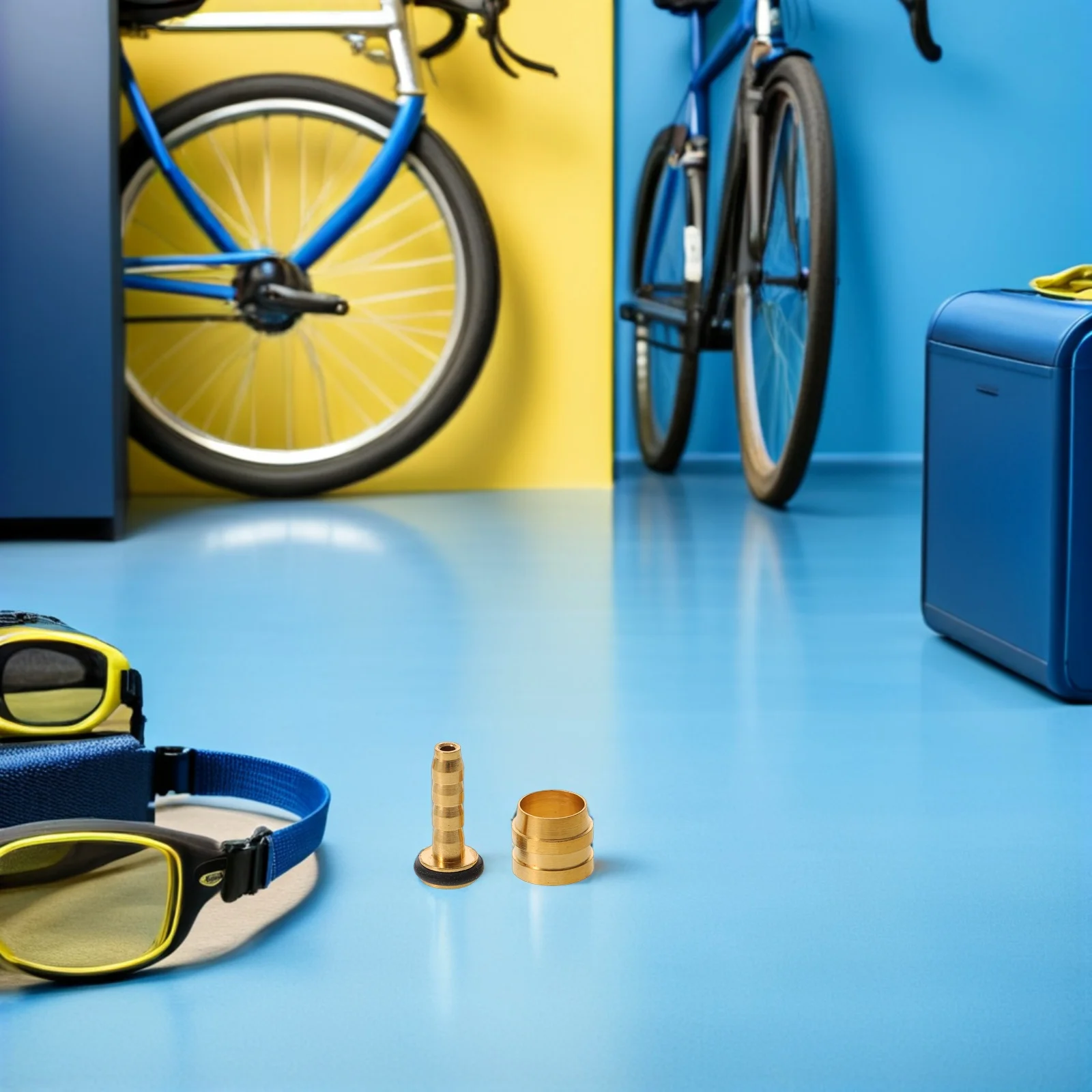 

8Set Bike Brake Hydraulic Disc Oil Needle Olive Insert Connector Kit Disc Brake Hose Repair Parts Bike Oil Needle Insert Tool