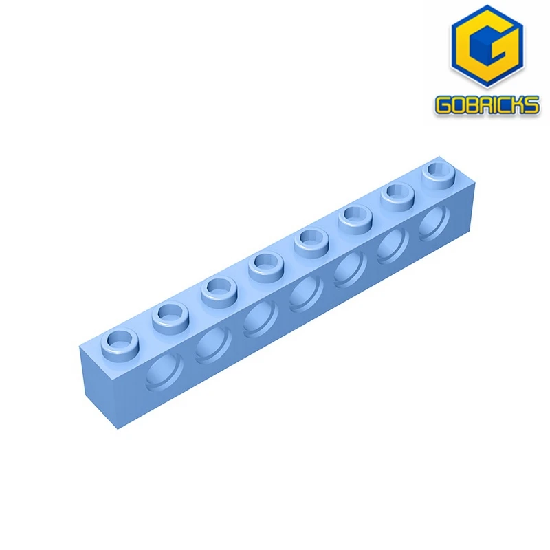 Gobricks GDS-627 기술 벽돌 1X8 - 1x8 7 lego 3702 호환 어린이 DIY 교육 빌딩 블록