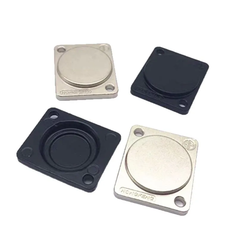 10 unidades de módulos de conector de audio, placas ciegas para montaje en panel, cubiertas de chasis metálicas, protectores contra el polvo para montaje en rack, placas de chasis XLR para altavoces