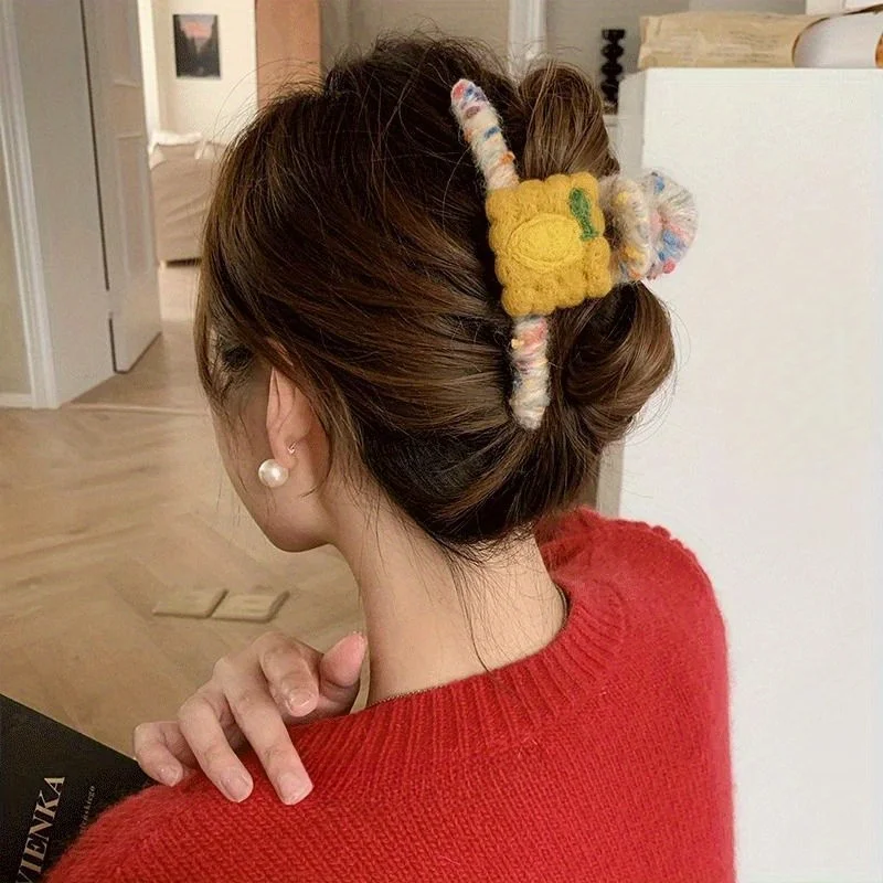 

Hair Accessories for Women Hair Clips Cute Fruit Felt Grabber Hair Clip Clip Hair Accessories Hair Claws