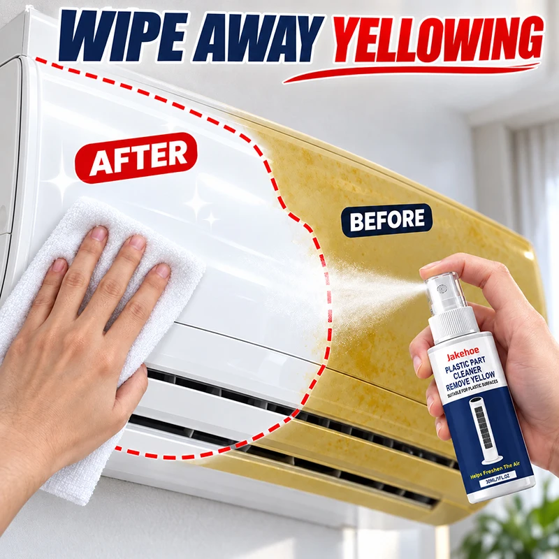 Plastic Yellowing Remover Spray Plastic Shell Whitening Renewal Spray Oxidation Stain Remover