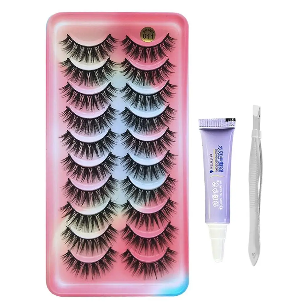 

Natural Thickened One-Piece False Eyelashes Small Devil Style Easy to Wear Comfortable to Wear Long Lasting Beauty Tool