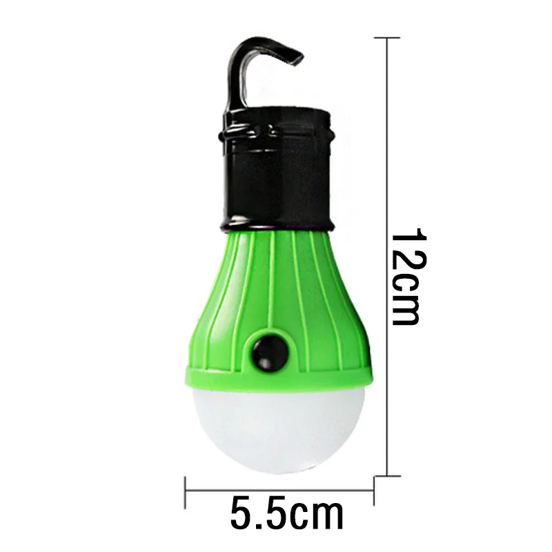 Portable LED Light Bulb Camping Tent Outdoor Waterproof Hanging Lamp SOS Emergency Lights Battery Lantern BBQ Camping Light Tool