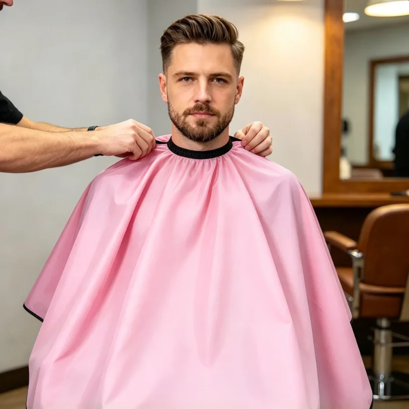 Salon Barber Cape Waterproof Professional Hair Cutting Apron Soft Hairdressing Cloth Accessory for Stylists Hairdressers