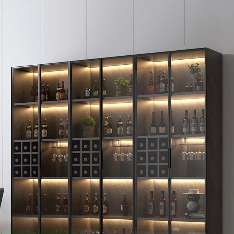 

Бокалы для шампанского, пластиковая барная мебель для вина, уличный мобильный бар Per Casa, виски, витрина со стеклянной дверью, мини