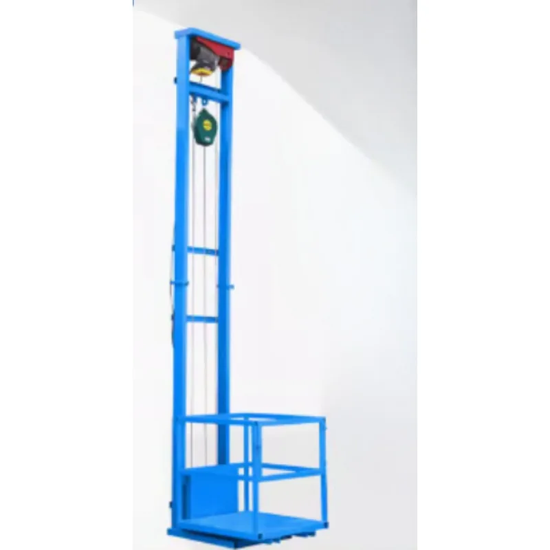 مصعد البضائع الكهربائية رفع السلع الثقيلة تحميل وتفريغ ورشة عمل المنزل منصة رفع صغيرة #6