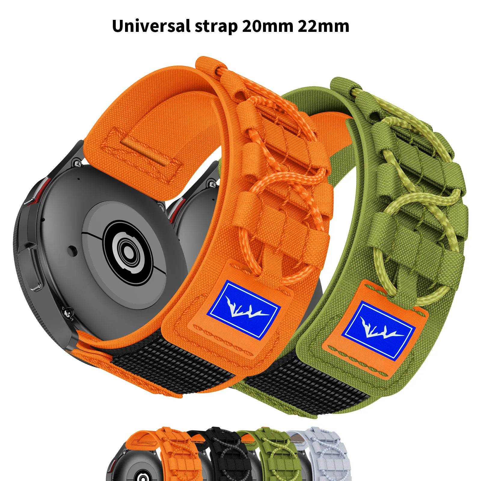 20mm 22mm Universal Adequado para Huawei GT4/GT3 Pro 46mm Ultimate Watch 4 relógio GT GT2 46mm Nylon Pulseira Esportiva Edição Masculina