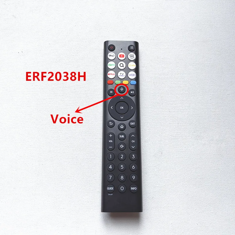 مناسبة لنماذج التحكم عن بعد الصوتي Hisense TV الجديدة ERF2A3B، ERF2G38H، ERF2038H، ERF2B38H، ERF2I38H، ERF2D38H ERF2K38H #4
