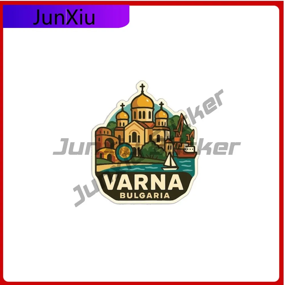 

Varna Bulgaria City Sticker Travel Vinyl Decal Scratch-proof Waterproof Exterior Car Decals And Graphics Suv Laptop Speedboat