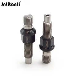 Jntitanti Gr5 titanium wheel rim stud M14x1.5x78mm and M14x1.5x21mm ball seat nut VW AUDI Benz Porsche etc