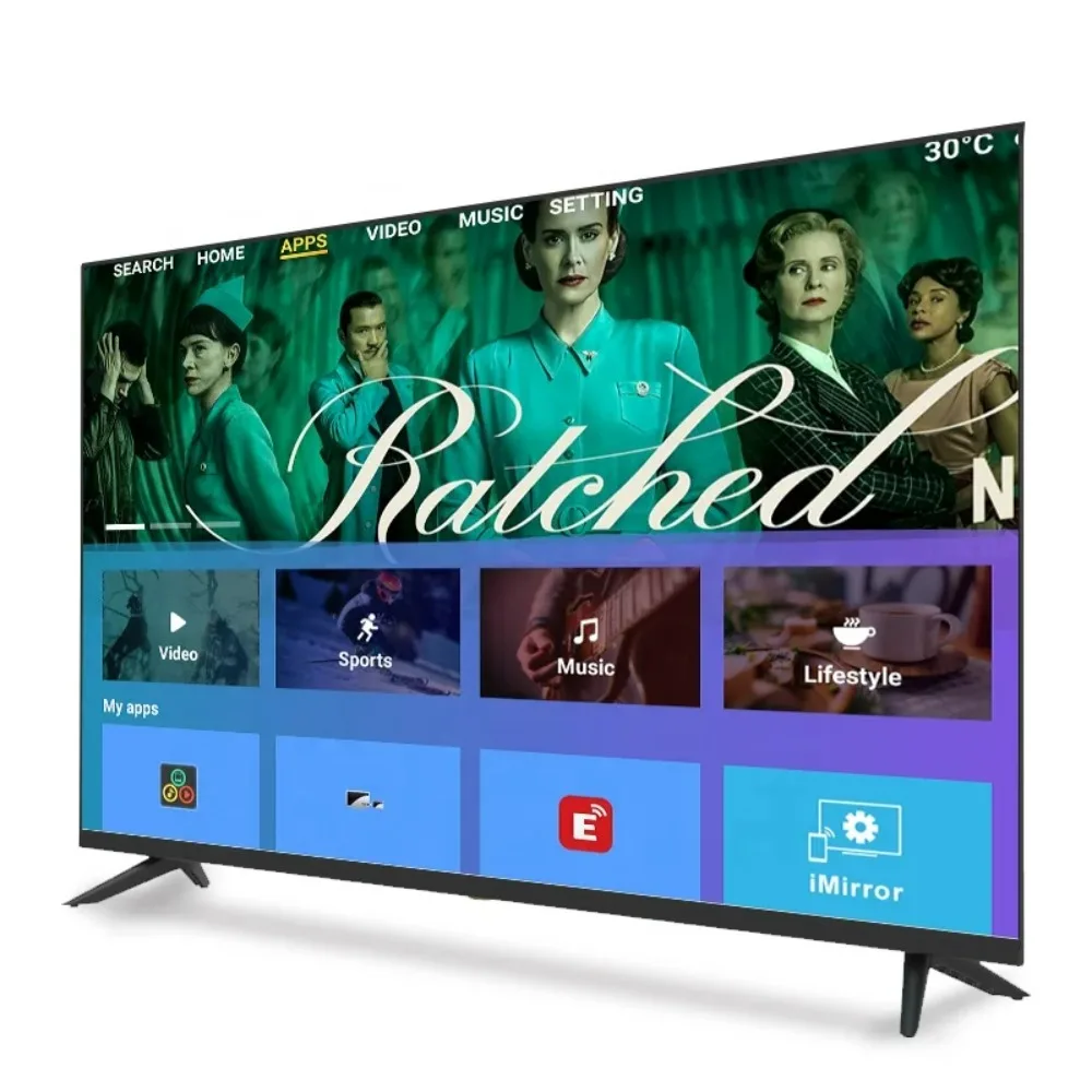 32 Inch Android Smart TV WiFi Support Global Streaming HD LED Display Netflix YouTube Prime Video Home Entertainment