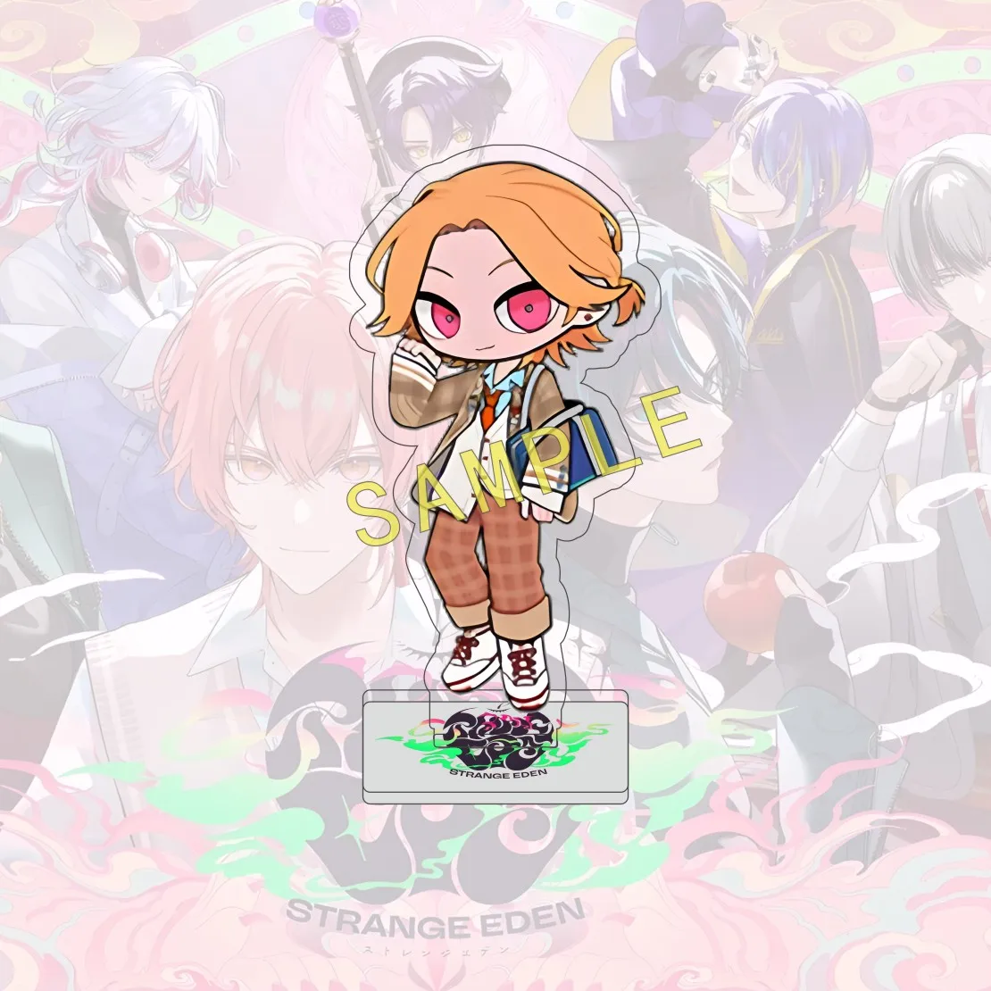 Anime STRANGE EDEN 10CM Acrylic Q Version Yurano Cute Character