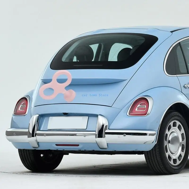 

RXJE Fashion Vehicle Wind Up Electric Rotation USB Charging Remote Control Decoration for Car Roof Motorcycle Accessories