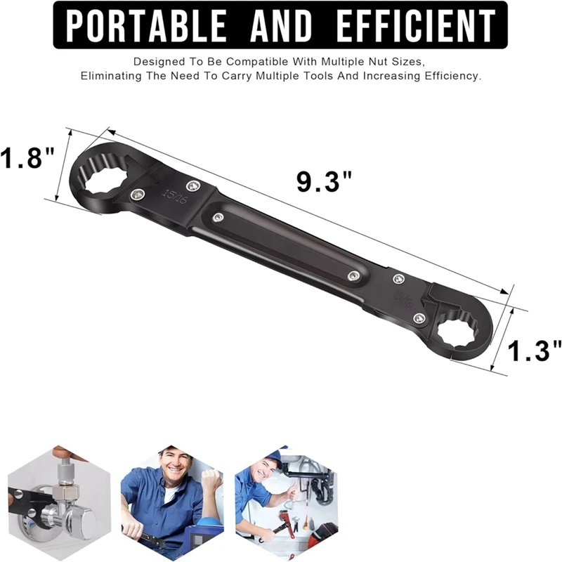 Ferramentas de encanamento, kit de chave de parada de ângulo, ferramenta de remoção de parada de ângulo para instalação de nova parada de ângulo de compressão c