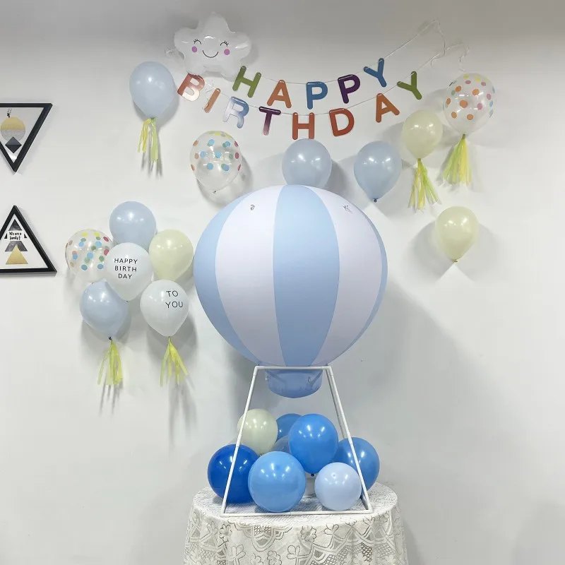 Sayok-Inflatable Half PVC Hot Air Balloon, Hanging Balloon for Events, Advertising Exhibition Shows, Party Decor, 3 ft, 5ft