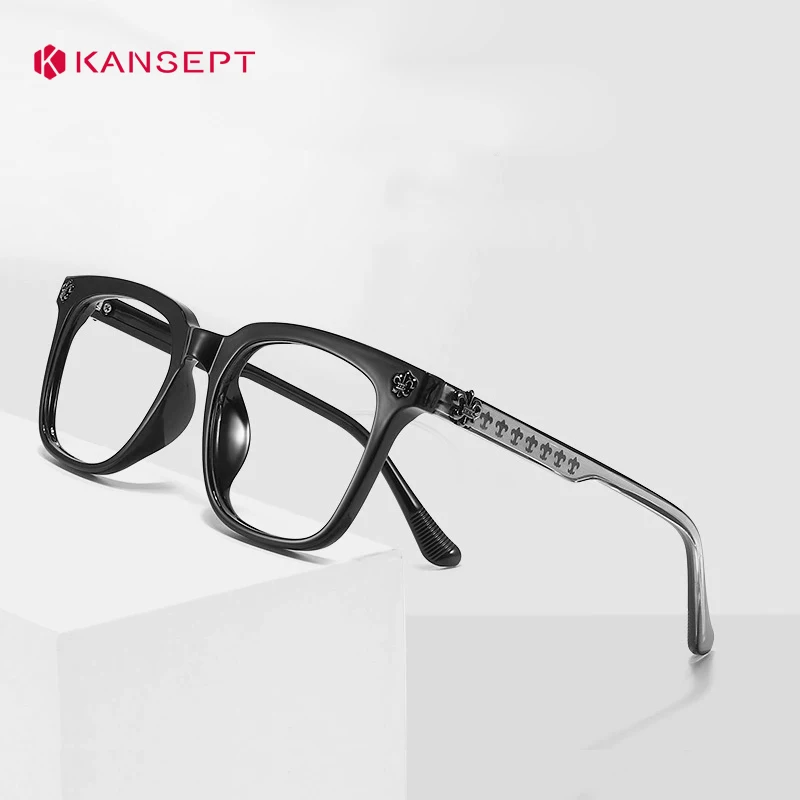 KANSEPT Glasses for Men Reading Frame for Women Designer Eyewear Blue Light Lenses to Read Eyeglass Frames Men\'s Eyeglasses Lens