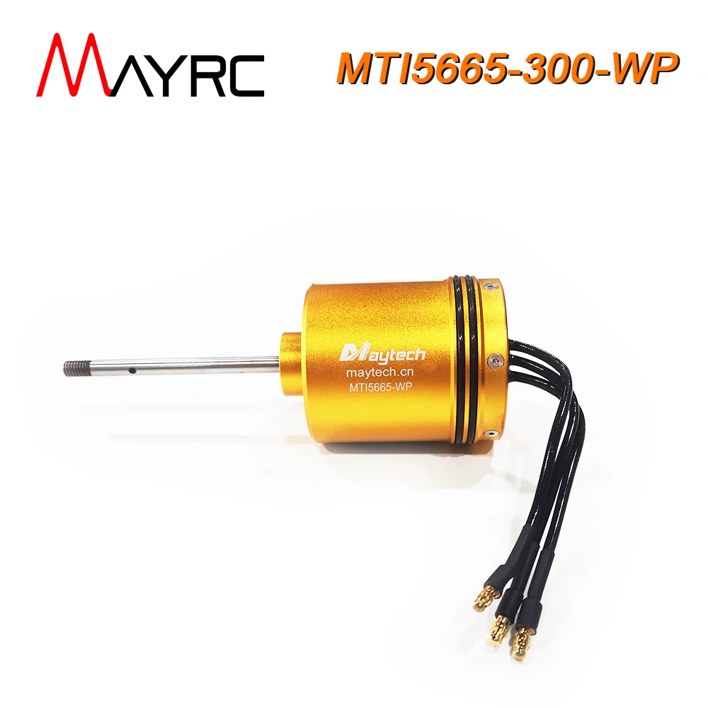 MAYRC 5665 300KV 2KW Underwater Brushless DC Motor for Hydrofoil Water Sport Kayak Efoil RC Boat Electric Kayak Surf Kitesurf