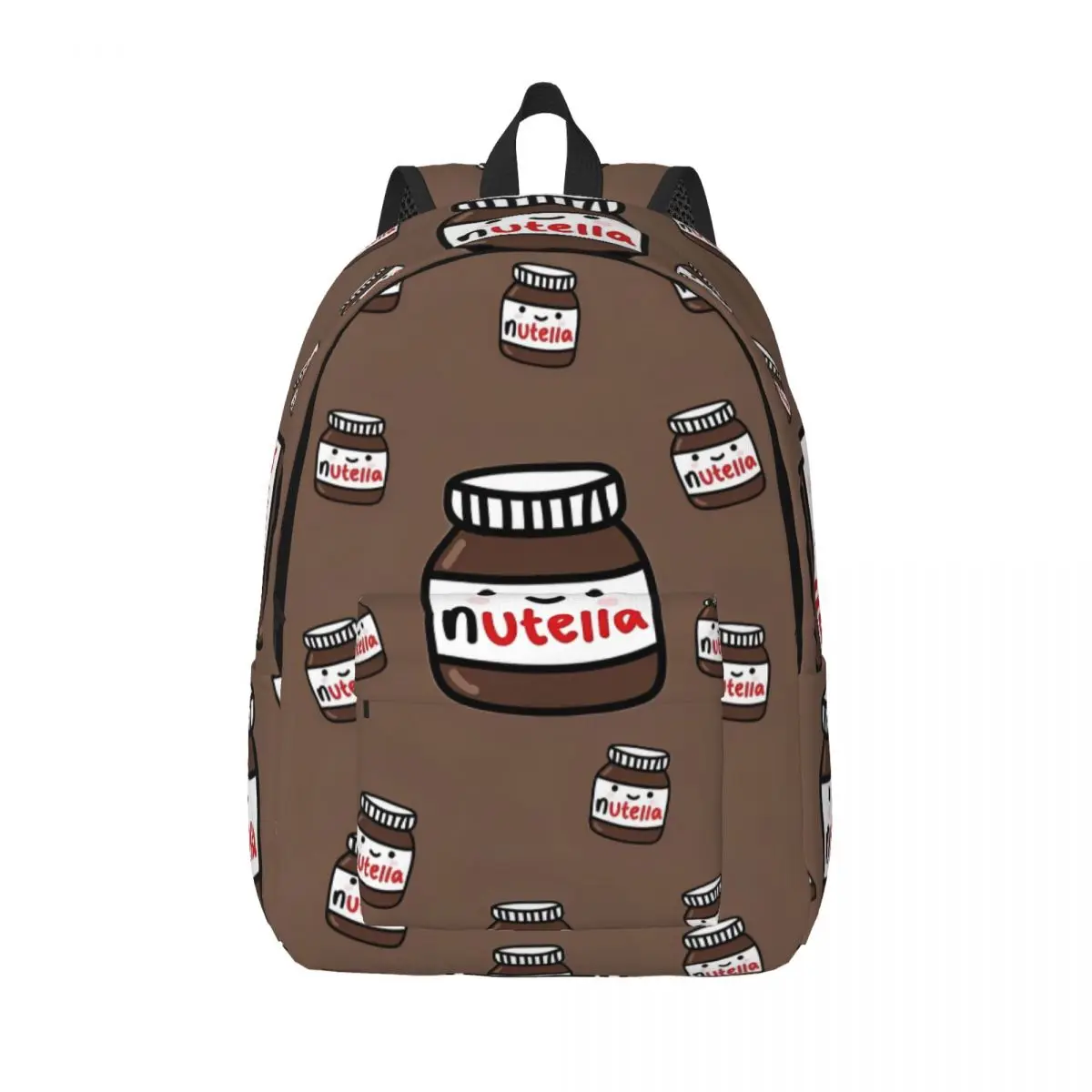 

Nutella повседневный рюкзак прочный студенческий рабочий рюкзак для мужчин и женщин сумка через плечо для ноутбука