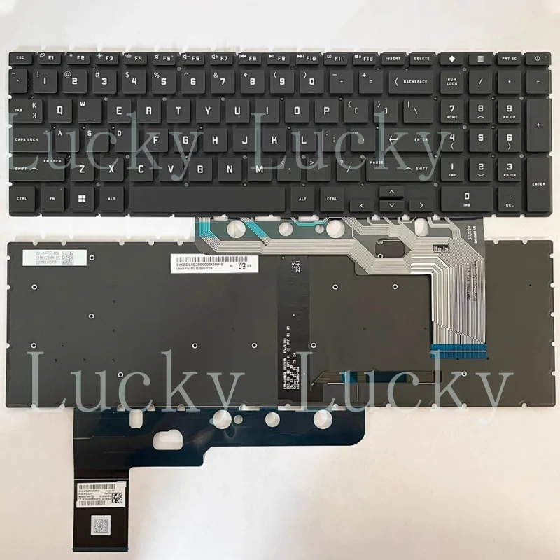 

Новая клавиатура для HP OMEN Gaming 17-DB 17Z-DB 17-DB0010NR US с подсветкой, 17.3 дюйма