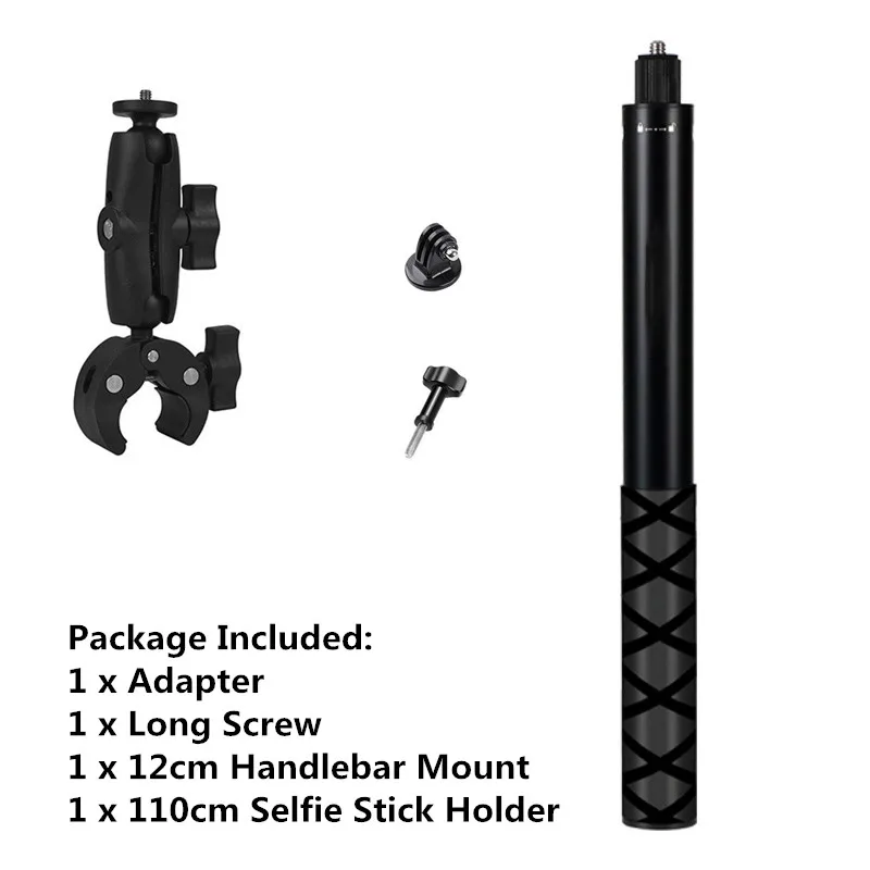 SZKOSTON Für GoPro 13 12 11 10 Motorrad Fahrrad Halter Lenker Halterung Für Insta 360X5X4 DJI OSMO 360 Action 6 5 4 Zubehör 6