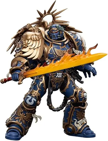 HiPlay JoyToy Warhammer 40K Ultramarines Primarch Roboute Guilliman 1:18 스케일 소장용 액션 피규어
