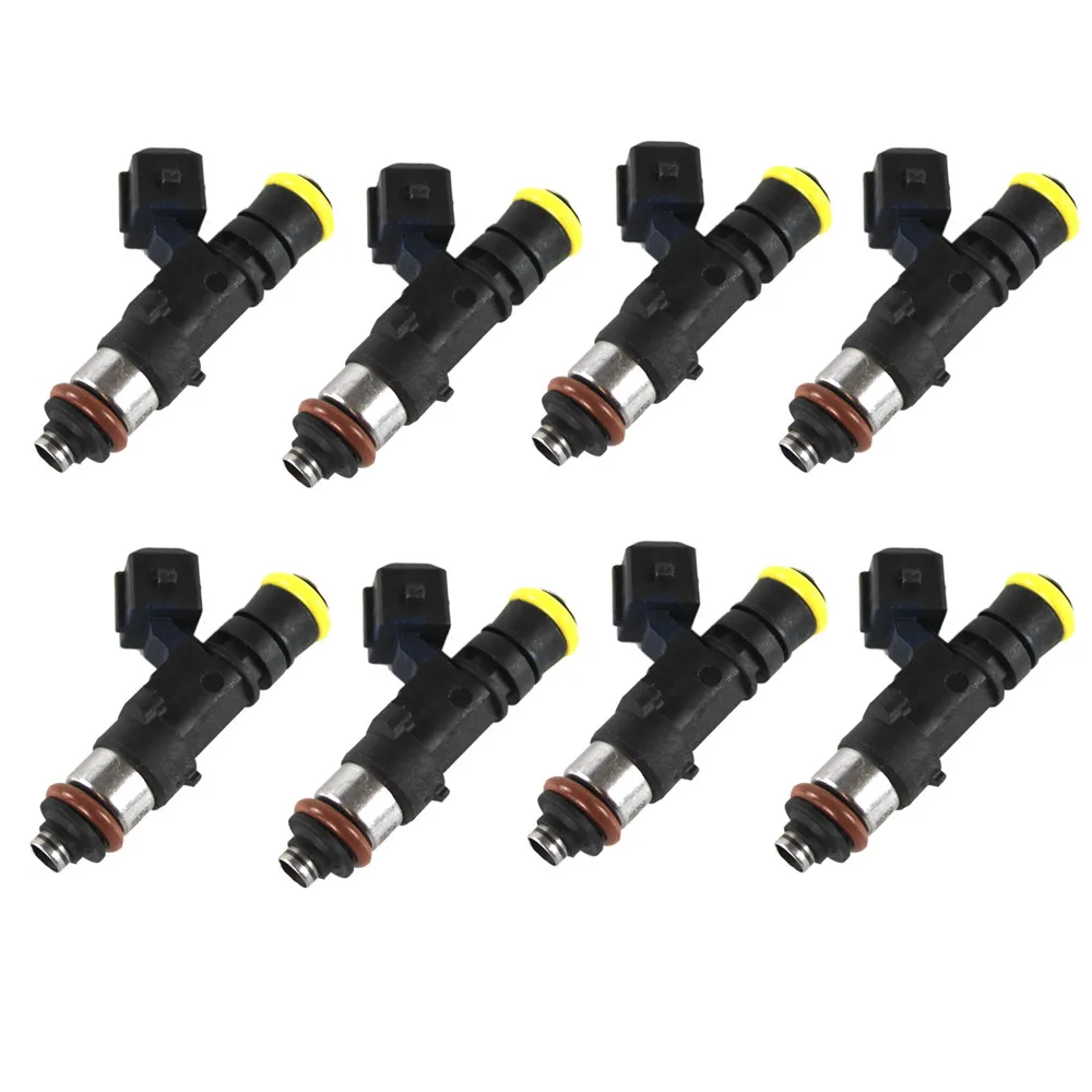 8pcs Fuel Injectors 210LB 2200CC For Bosch Honda Audi Mazda Dodge GM 0280158829 0280158821 0280158843 Refurbished Engine Parts