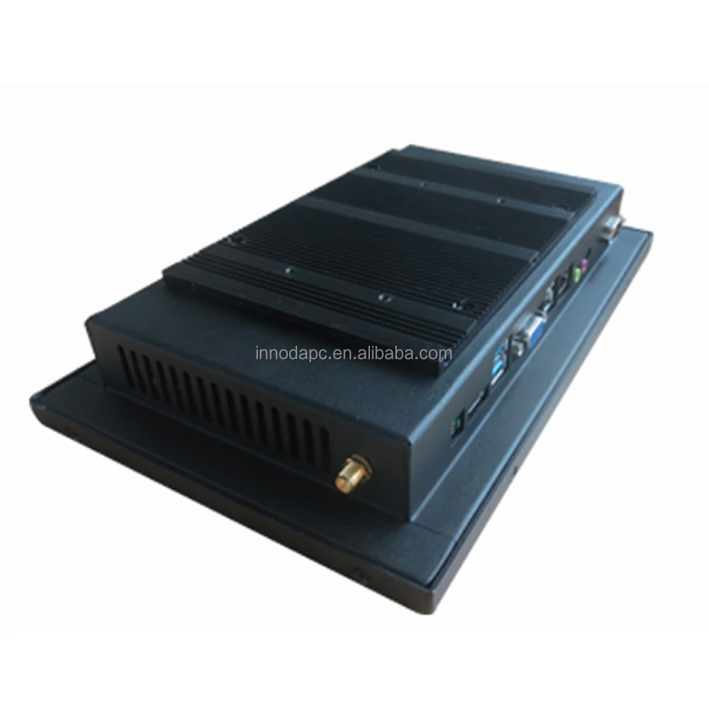 10-Zoll-Mini-PC mit Rack-Mount-Touchscreen, eingebetteter Industrie-PC mit Windows