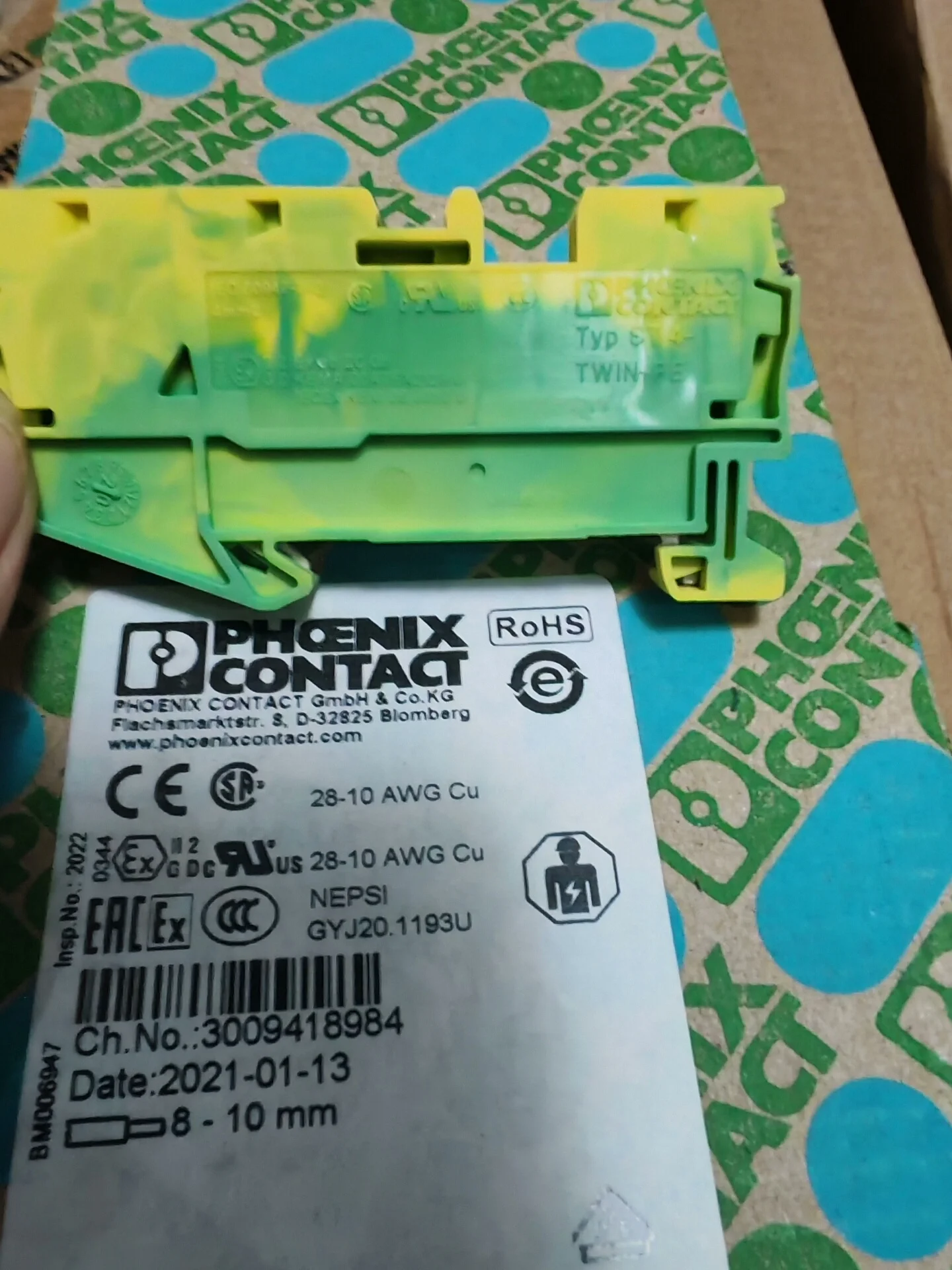 

1PCS Phoeniix ST4-TWIN-PE 3031416