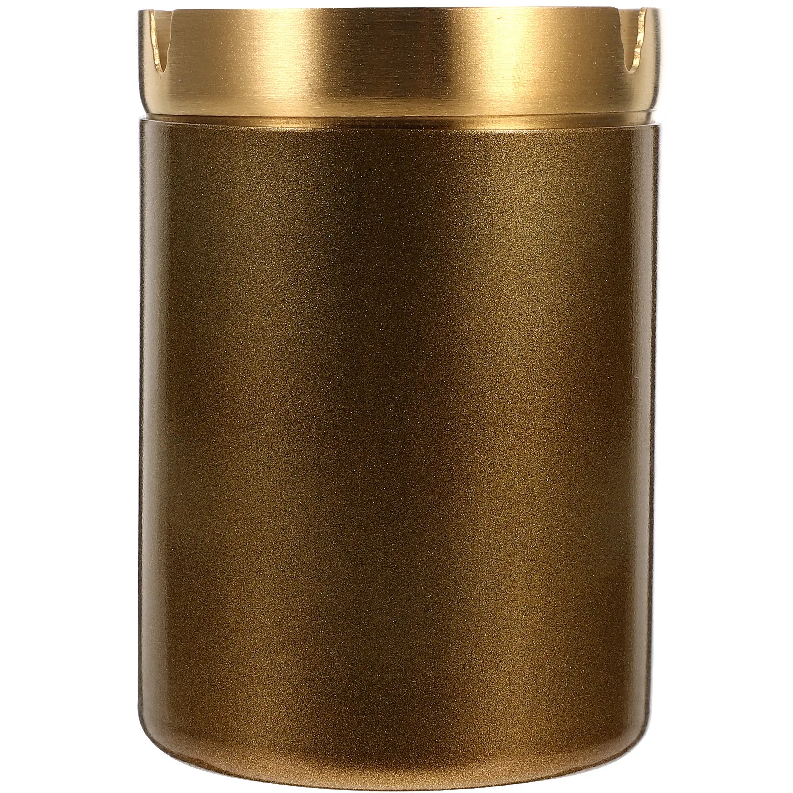 

Пепельница с крышкой из нержавеющей стали для офисного стола, простая пепельница для сигар, для использования на улице