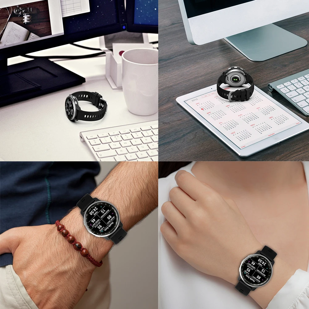 سوار معصم بيهوا سهل التركيب للساعة الذكية ، حزام سوار ، سوار لجارمين فينو 2 ، Venu2 Plus ، D2 Air X10 ، إكسسوارات رياضية للأماكن الخارجية ، 20 ks