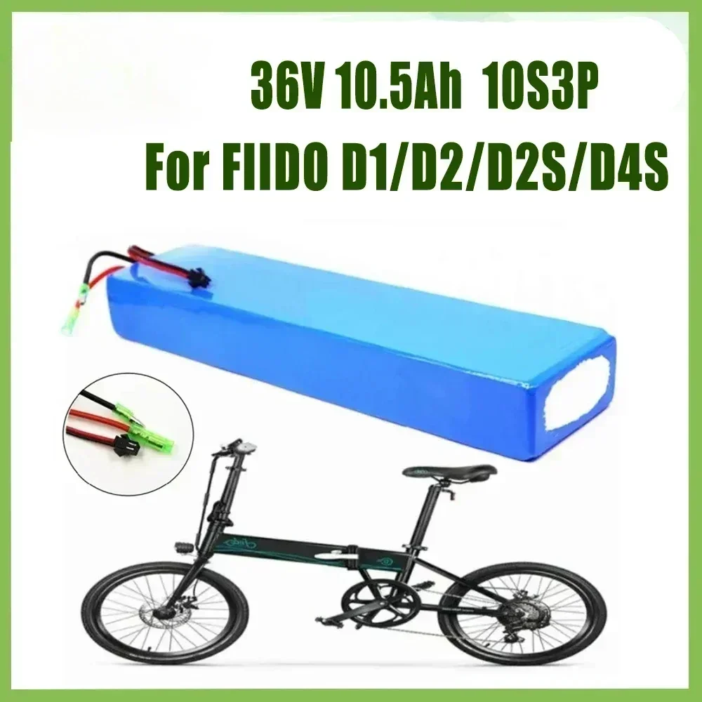10,5 Ah 10S3P 36 V 18650 Lithium-Ionen-Akku für FIIDO D1/D2/D2S/D4S Fahrräder