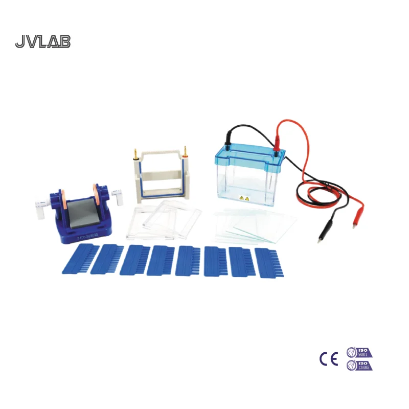 Gel Electrophoresis Cell Mini Modular Dual Vertical Protein Electrophoresis Tank JSDY-24DN For SDS-PAGE Protein Experiment