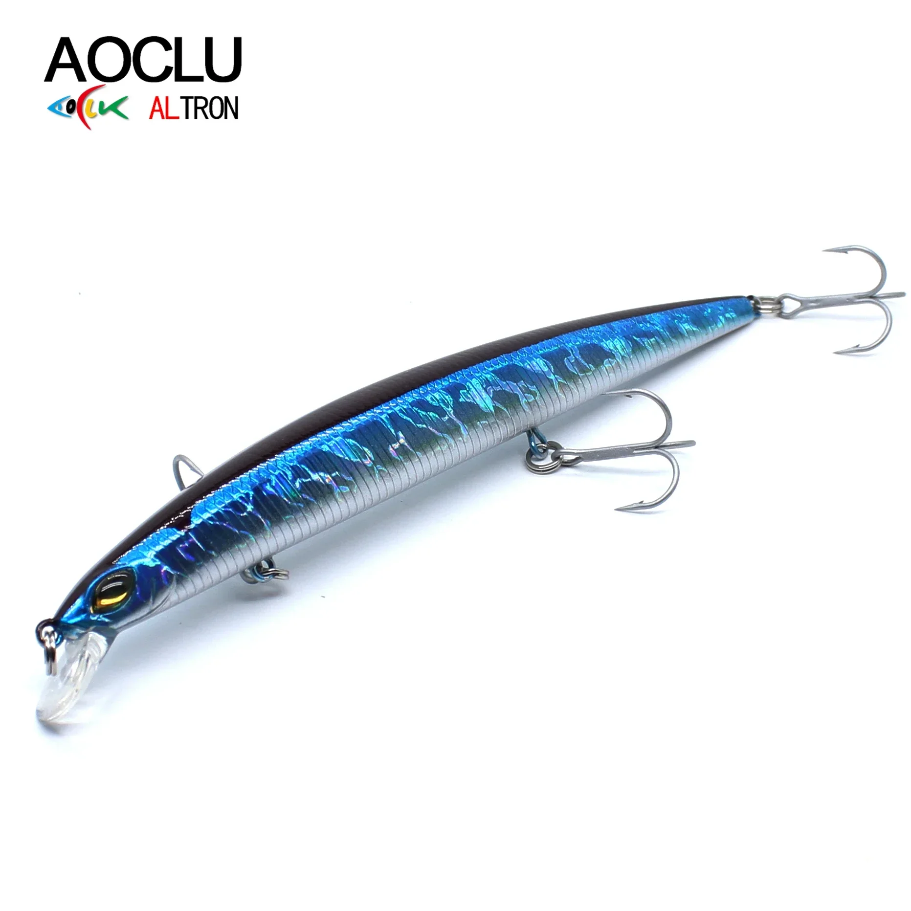 AOCLU Wobblers Super Quality 8 Colors 145mm 19.1g Hard Bait Minnow Shad Crankbait Fishing Lure Bass Fresh Salt Water Tackle